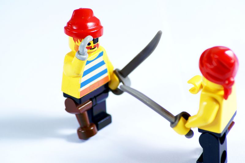 Lego fight